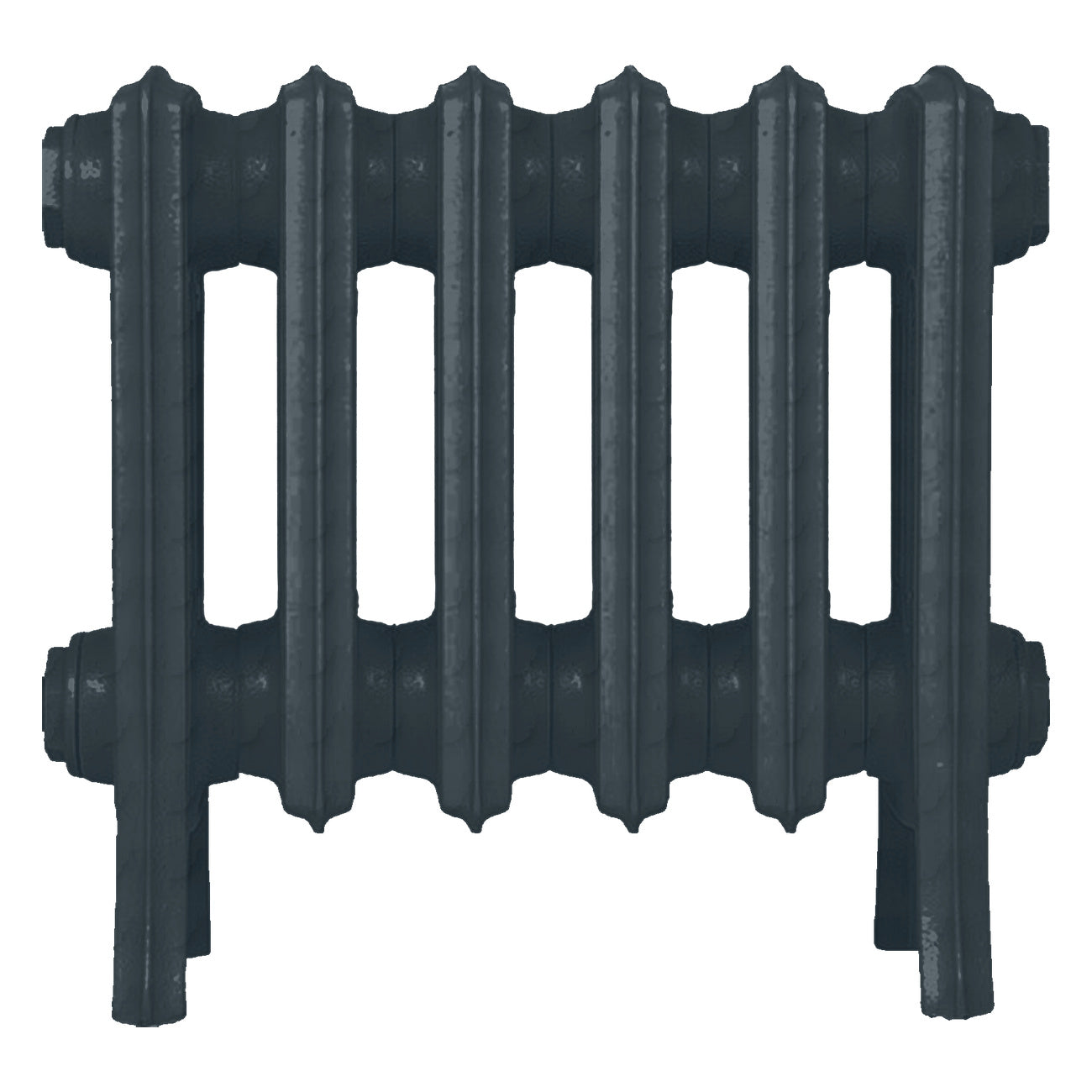 Grace - Midnight Ink Cast Iron Column Radiator H300mm x W393mm 4 Column - Wall Hung