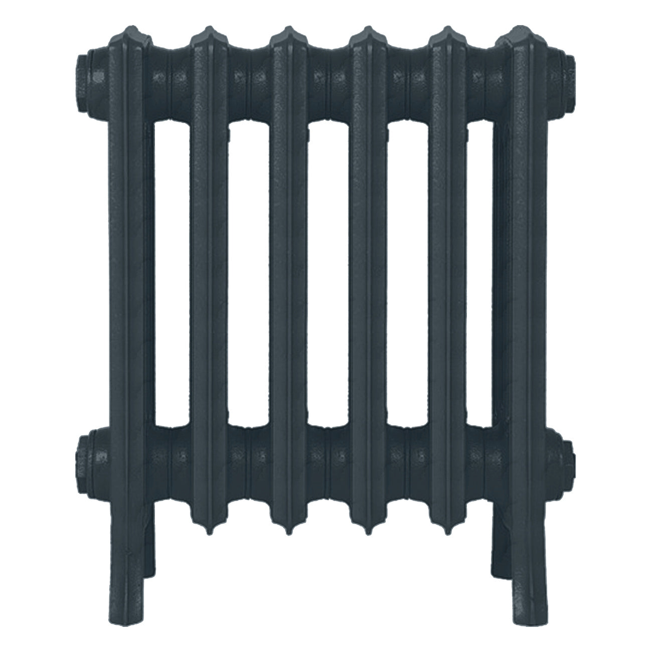 Grace - Midnight Ink Cast Iron Column Radiator H450mm x W393mm 4 Column - Wall Hung