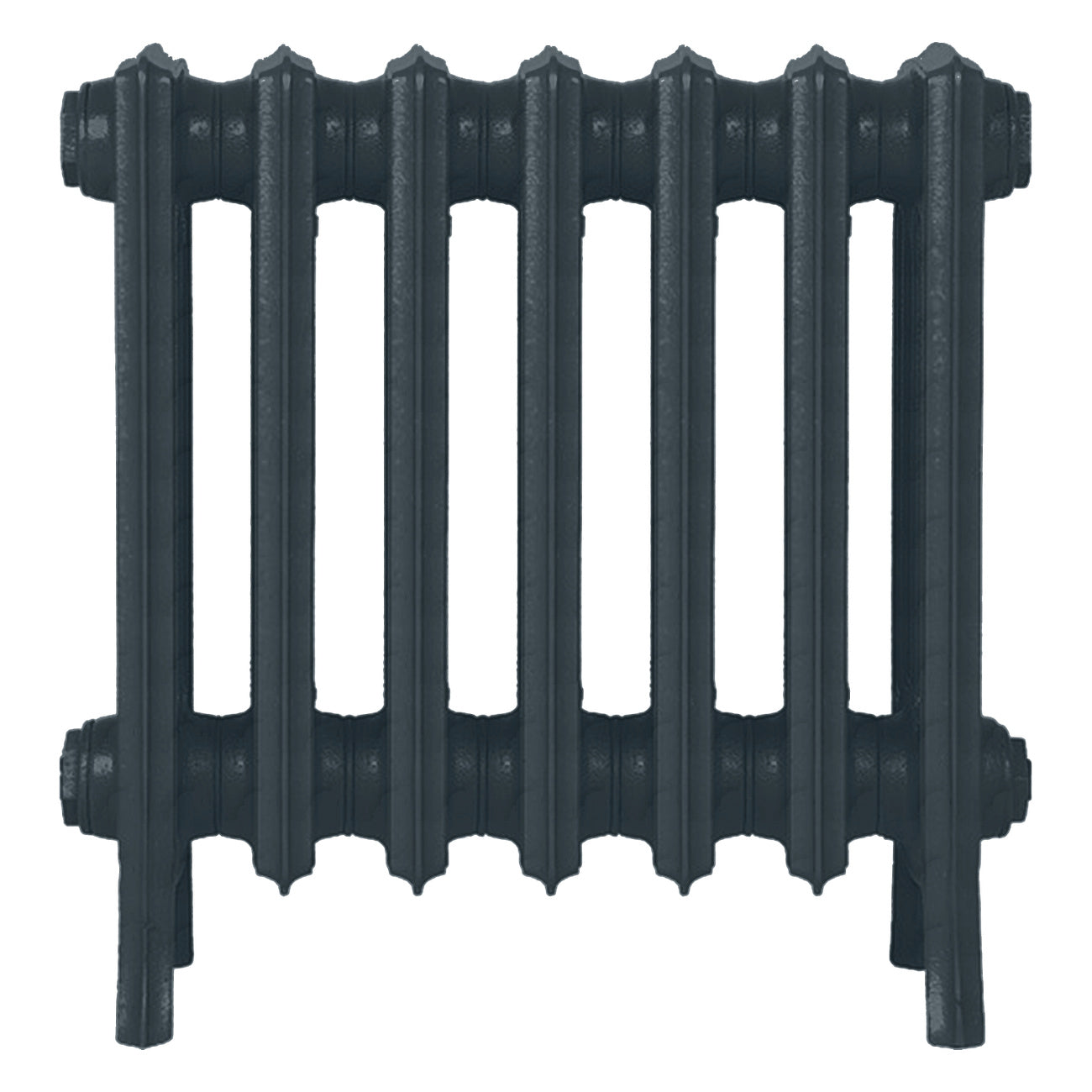 Grace - Midnight Ink Cast Iron Column Radiator H450mm x W454mm 4 Column - Wall Hung
