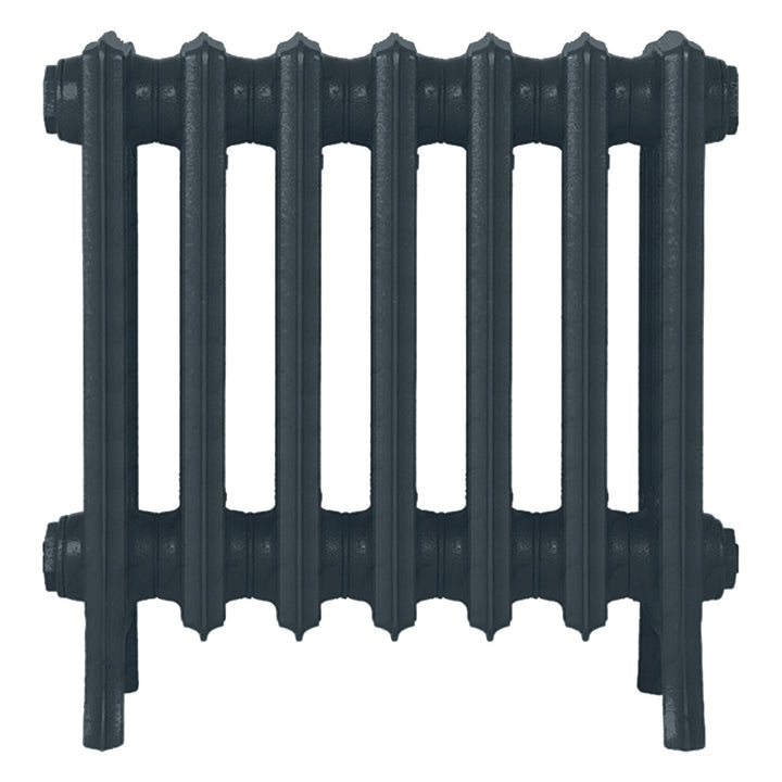 Grace - Midnight Ink Cast Iron Column Radiator H450mm x W454mm 4 Column - Wall Hung