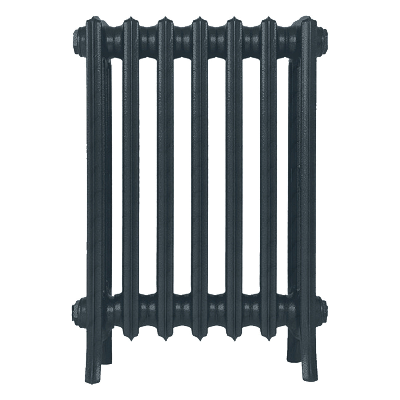 Grace - Midnight Ink Cast Iron Column Radiator H650mm x W454mm 4 Column - Floor Standing