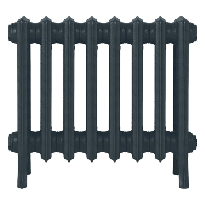 Grace - Midnight Ink Cast Iron Column Radiator H450mm x W514mm 4 Column - Wall Hung