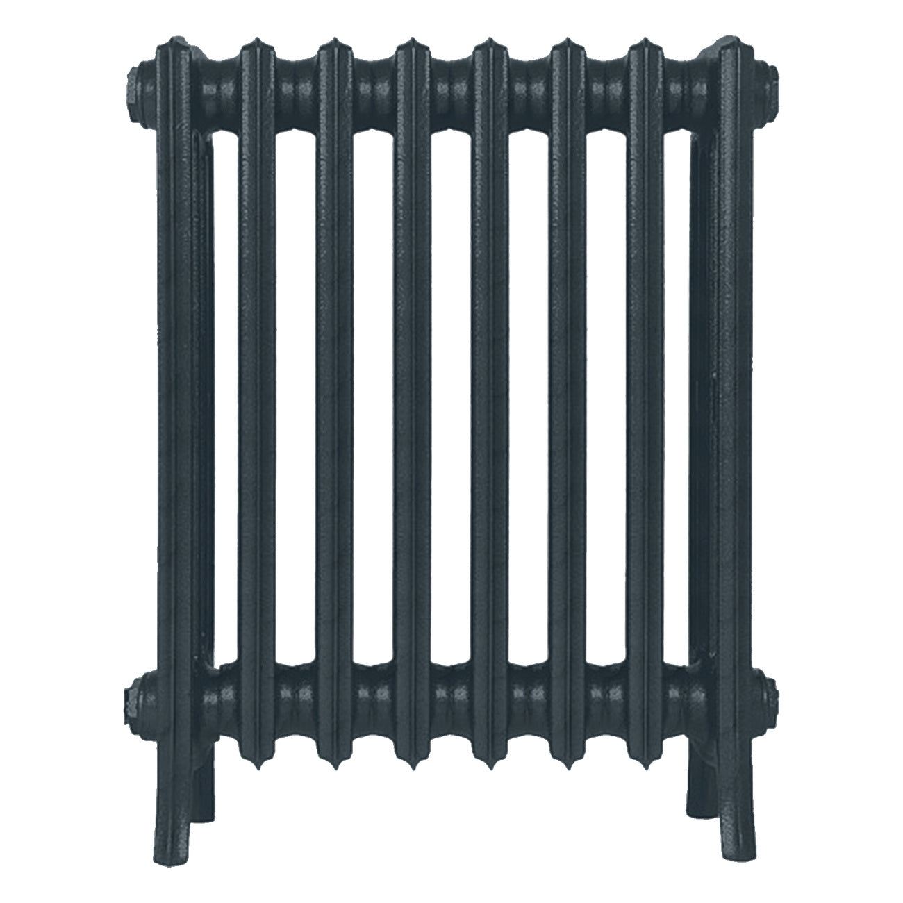 Grace - Midnight Ink Cast Iron Column Radiator H600mm x W514mm 4 Column - Wall Hung