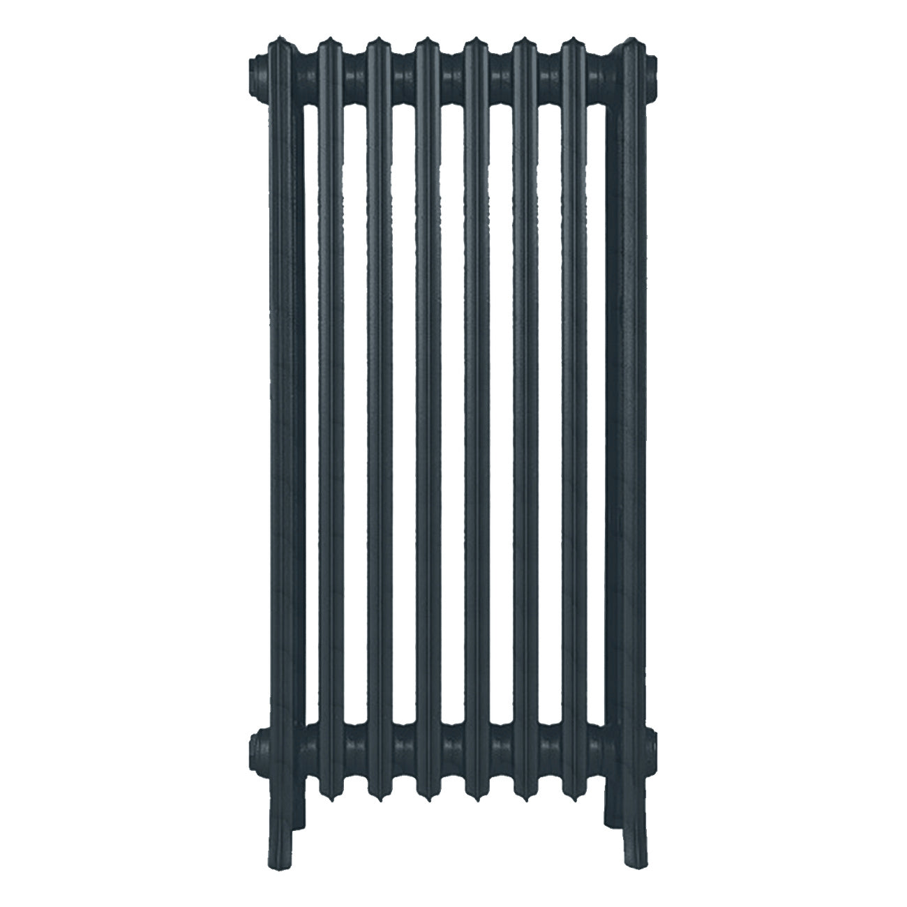 Grace - Midnight Ink Cast Iron Column Radiator H950mm x W514mm 4 Column - Floor Standing