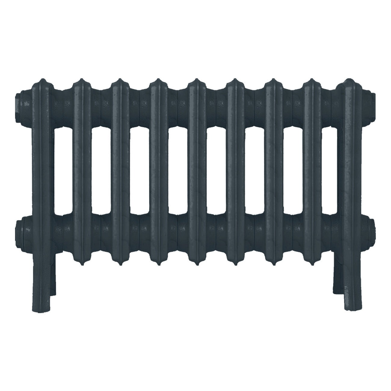 Grace - Midnight Ink Cast Iron Column Radiator H300mm x W575mm 4 Column - Wall Hung