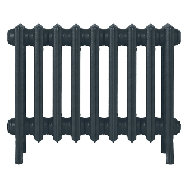 Grace - Midnight Ink Cast Iron Column Radiator H450mm x W575mm 4 Column - Wall Hung