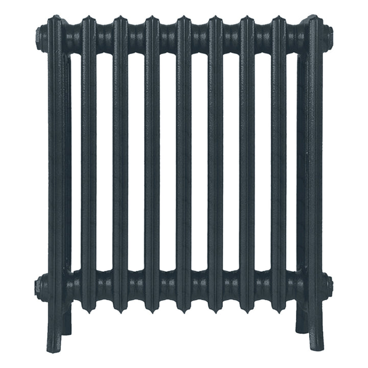 Grace - Midnight Ink Cast Iron Column Radiator H650mm x W575mm 4 Column - Floor Standing