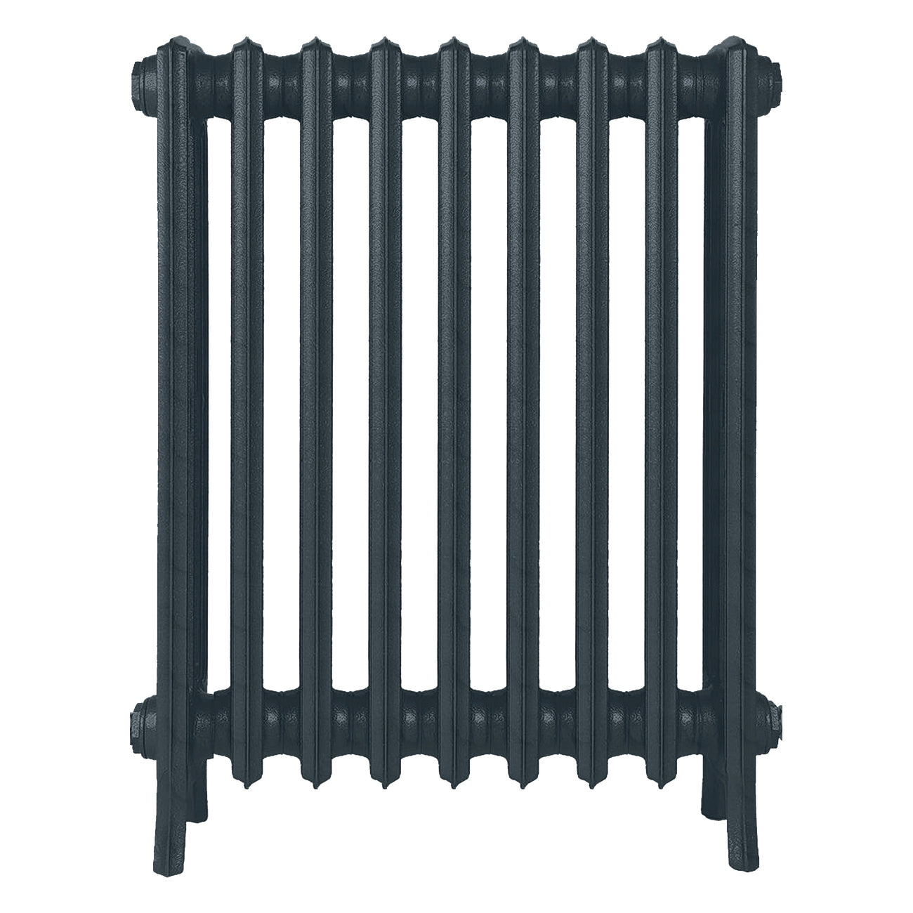 Grace - Midnight Ink Cast Iron Column Radiator H700mm x W575mm 4 Column - Wall Hung