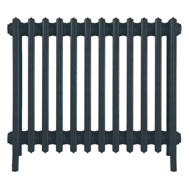 Grace - Midnight Ink Cast Iron Column Radiator H600mm x W756mm 6 Column - Wall Hung
