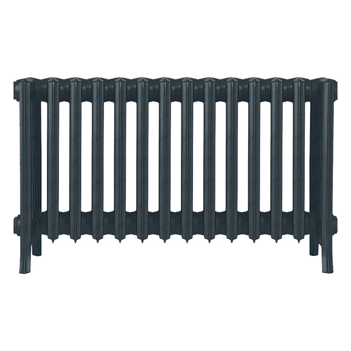 Grace - Midnight Ink Cast Iron Column Radiator H450mm x W877mm 6 Column - Wall Hung