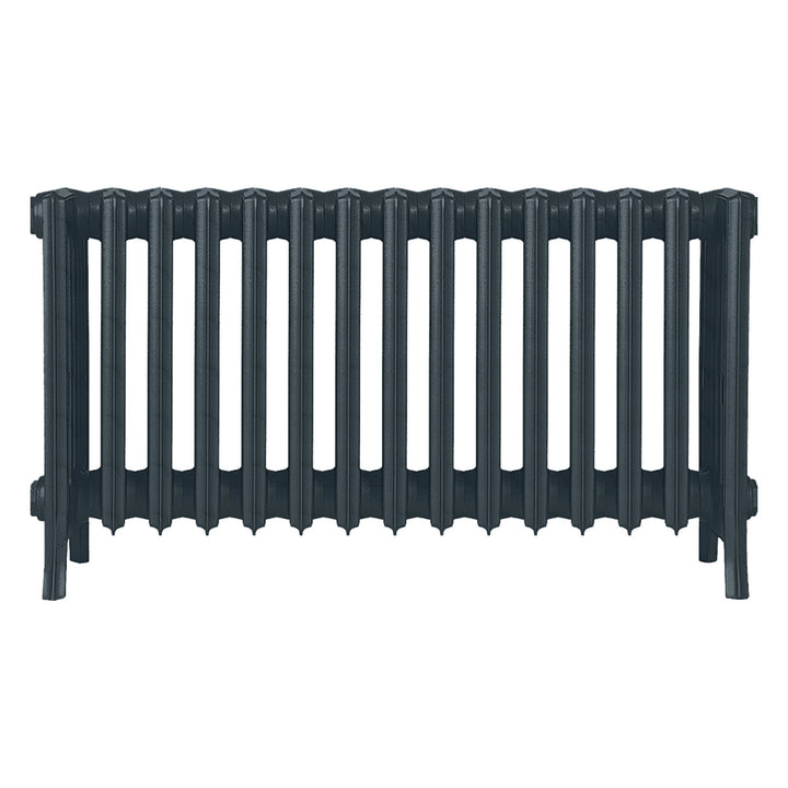 Grace - Midnight Ink Cast Iron Column Radiator H450mm x W938mm 6 Column - Wall Hung