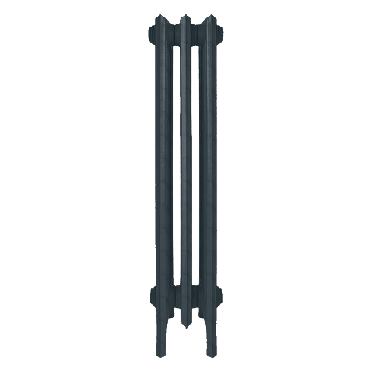 Grace - Midnight Ink Cast Iron Column Radiator H950mm x W212mm 6 Column - Floor Standing