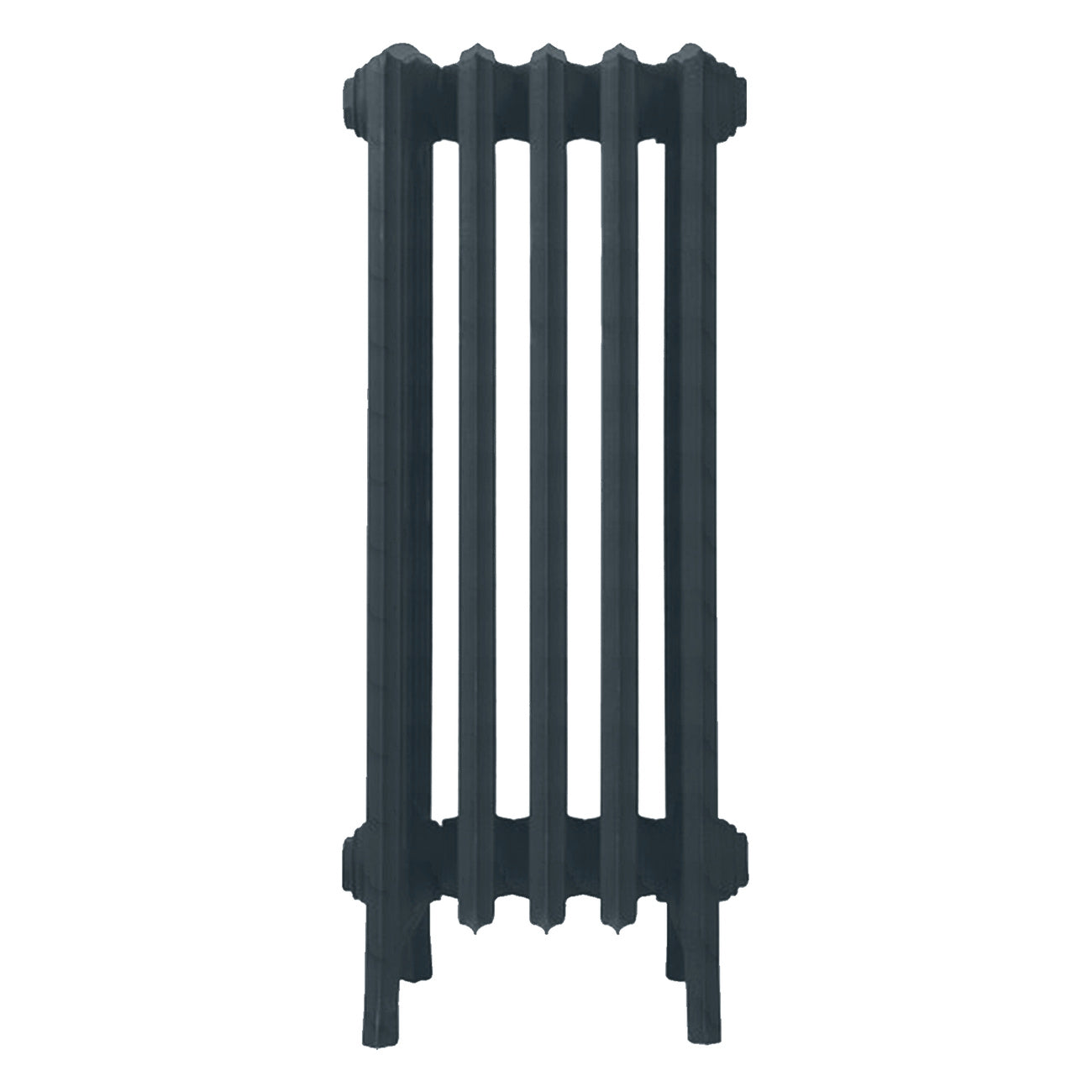 Grace - Midnight Ink Cast Iron Column Radiator H700mm x W333mm 6 Column - Wall Hung