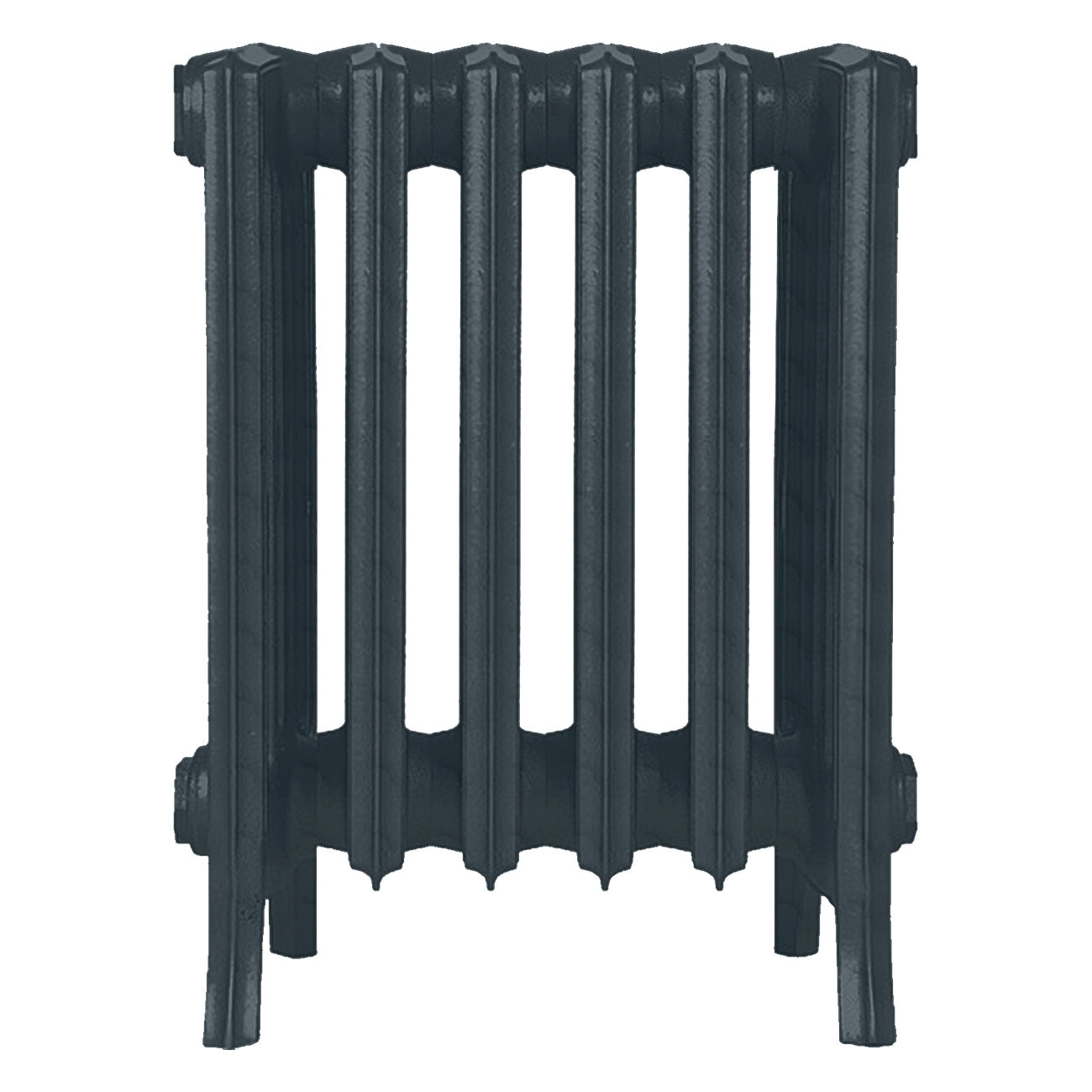Grace - Midnight Ink Cast Iron Column Radiator H450mm x W393mm 6 Column - Wall Hung