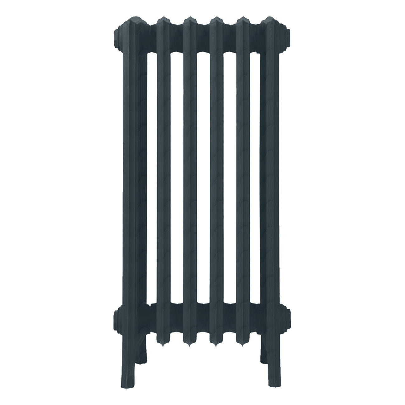 Grace - Midnight Ink Cast Iron Column Radiator H700mm x W393mm 6 Column - Wall Hung