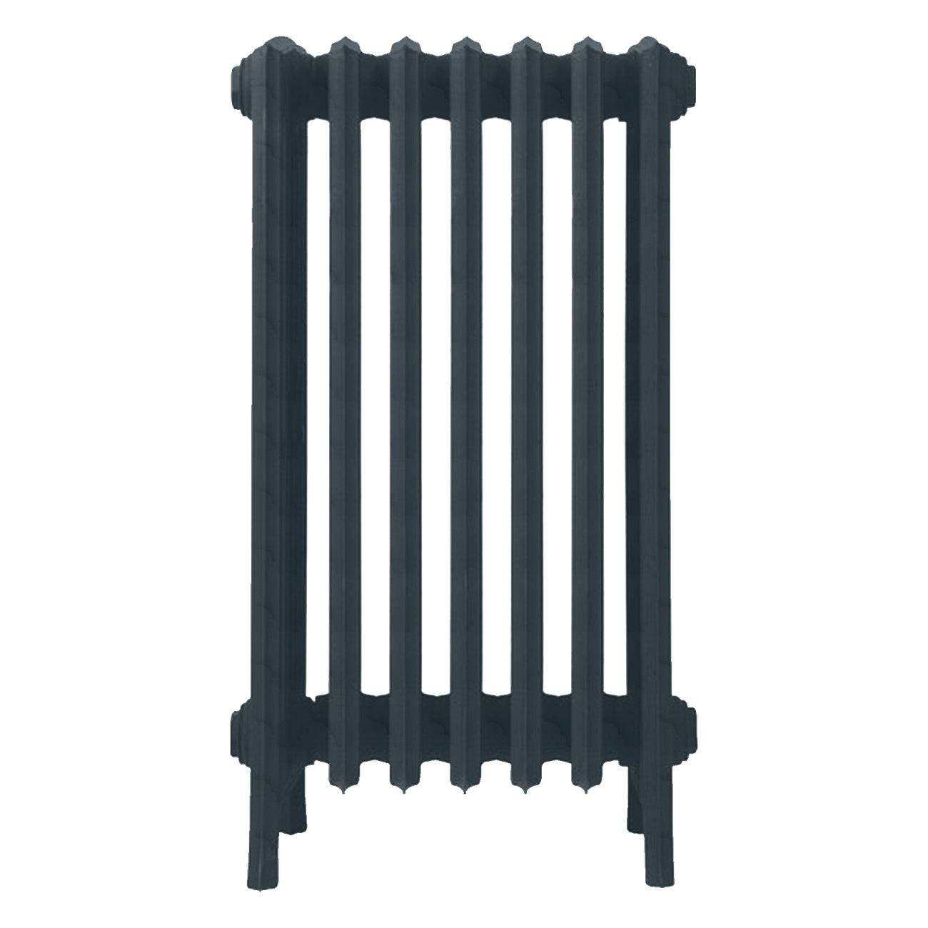 Grace - Midnight Ink Cast Iron Column Radiator H700mm x W454mm 6 Column - Wall Hung