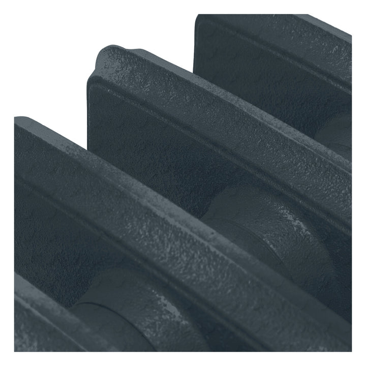 Grace - Midnight Ink Cast Iron Column Radiator H450mm x W393mm 6 Column - Wall Hung