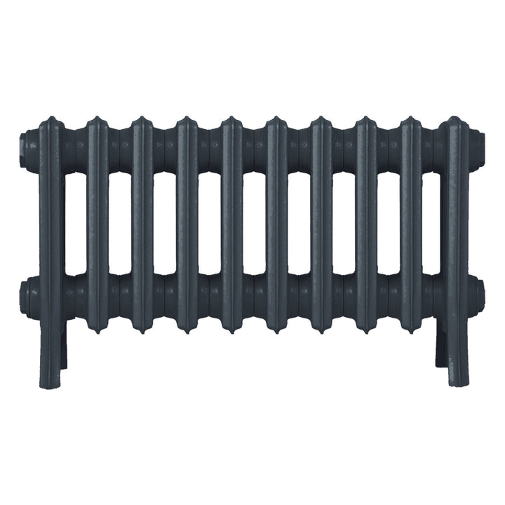 Grace - Pencil Grey Cast Iron Column Radiator H350mm x W635mm 4 Column - Floor Standing