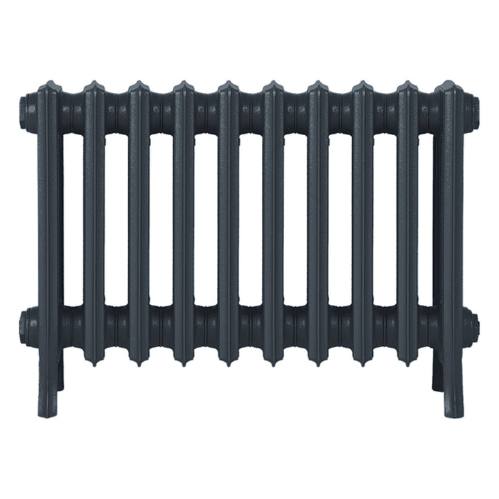 Grace - Pencil Grey Cast Iron Column Radiator H500mm x W635mm 4 Column - Floor Standing