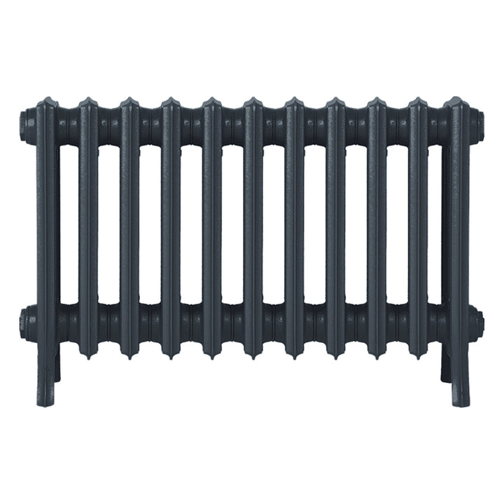 Grace - Pencil Grey Cast Iron Column Radiator H500mm x W696mm 4 Column - Floor Standing