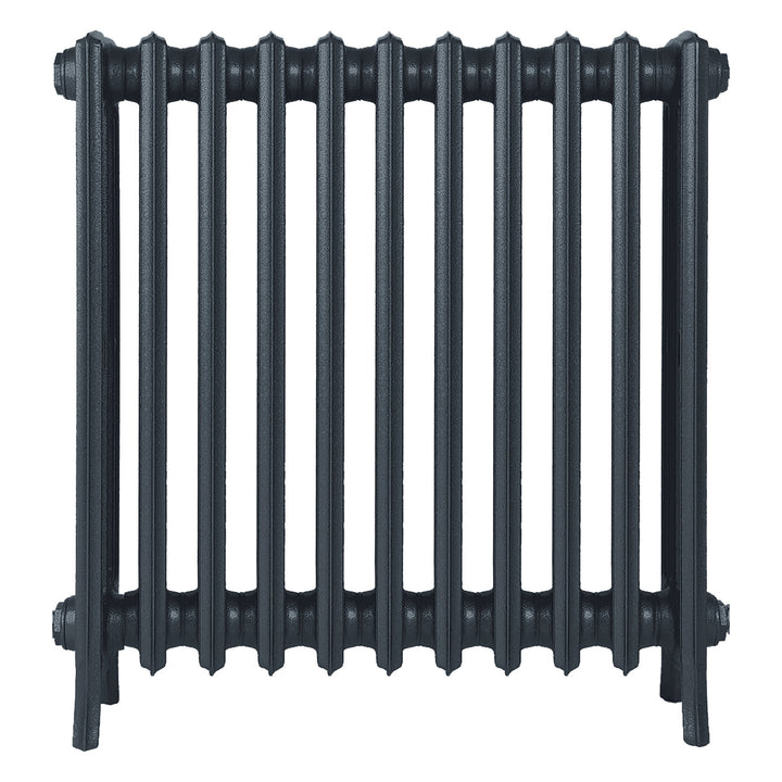 Grace - Pencil Grey Cast Iron Column Radiator H750mm x W696mm 4 Column - Floor Standing