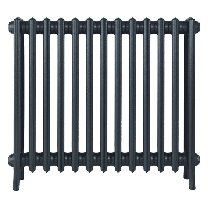 Grace - Pencil Grey Cast Iron Column Radiator H750mm x W817mm 4 Column - Floor Standing