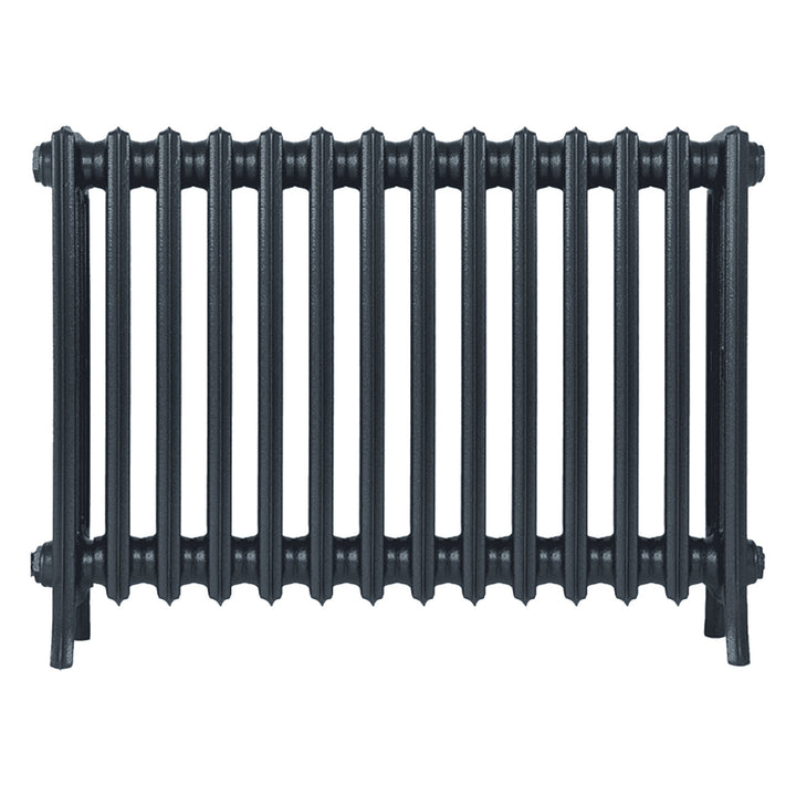 Grace - Pencil Grey Cast Iron Column Radiator H650mm x W877mm 4 Column - Floor Standing