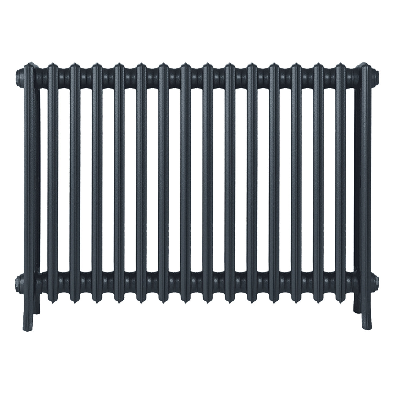 Grace - Pencil Grey Cast Iron Column Radiator H750mm x W998mm 4 Column - Floor Standing