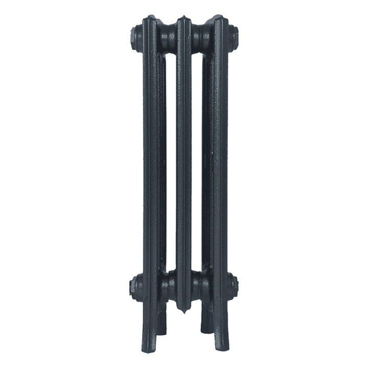 Grace - Pencil Grey Cast Iron Column Radiator H650mm x W212mm 4 Column - Floor Standing