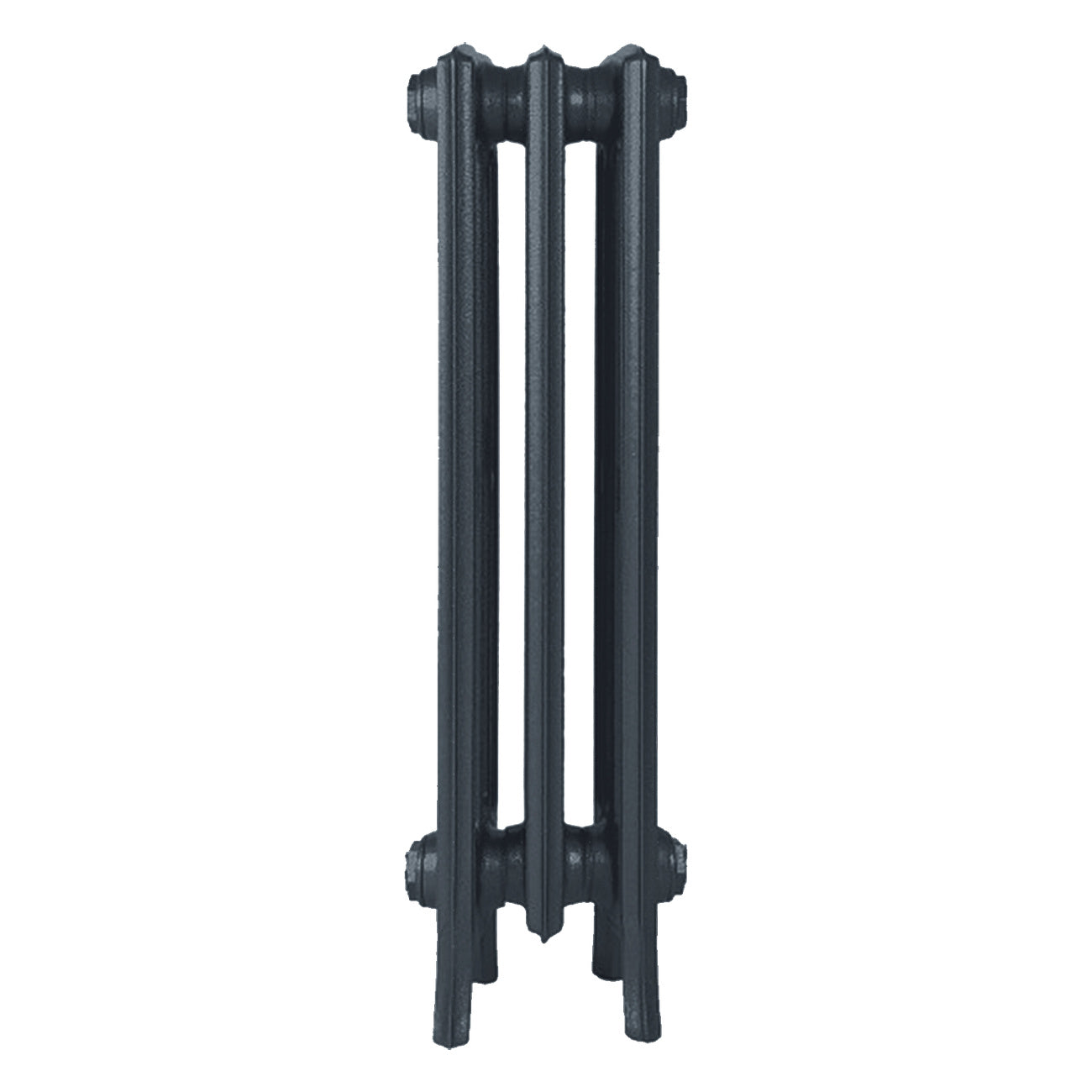Grace - Pencil Grey Cast Iron Column Radiator H750mm x W212mm 4 Column - Floor Standing