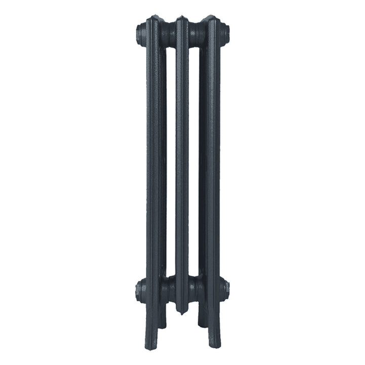 Grace - Pencil Grey Cast Iron Column Radiator H750mm x W212mm 4 Column - Floor Standing