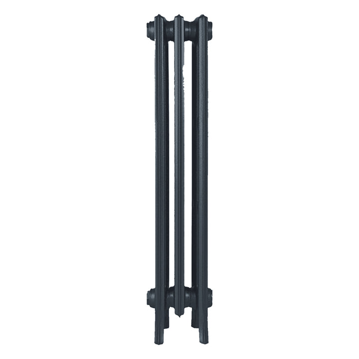 Grace - Pencil Grey Cast Iron Column Radiator H950mm x W212mm 4 Column - Floor Standing