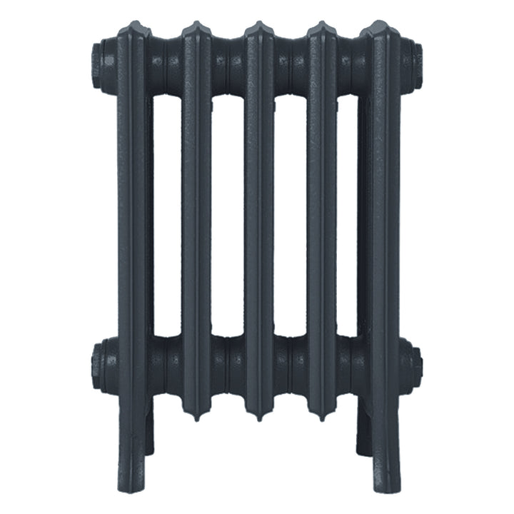 Grace - Pencil Grey Cast Iron Column Radiator H500mm x W333mm 4 Column - Floor Standing