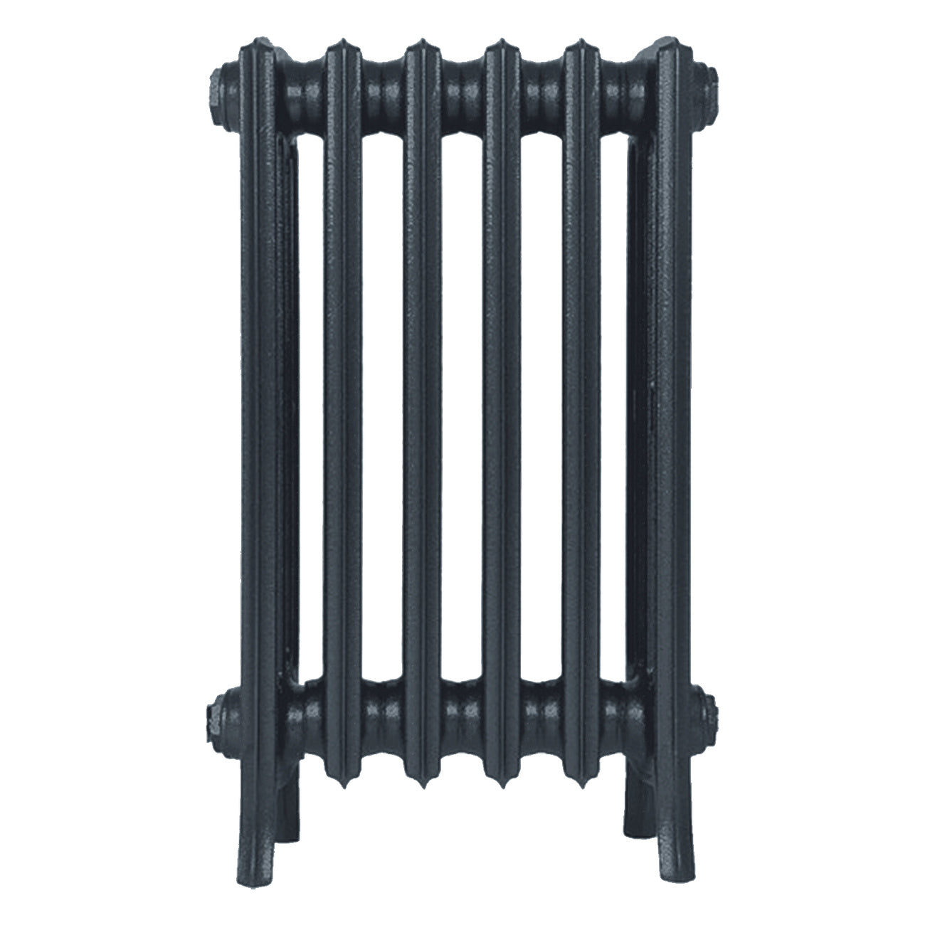 Grace - Pencil Grey Cast Iron Column Radiator H650mm x W393mm 4 Column - Floor Standing
