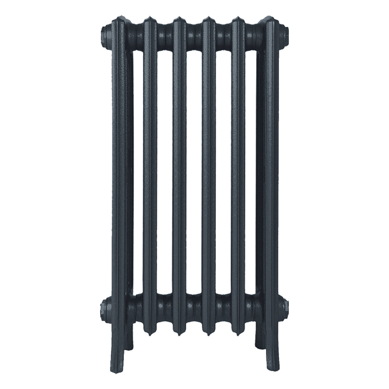 Grace - Pencil Grey Cast Iron Column Radiator H750mm x W393mm 4 Column - Floor Standing