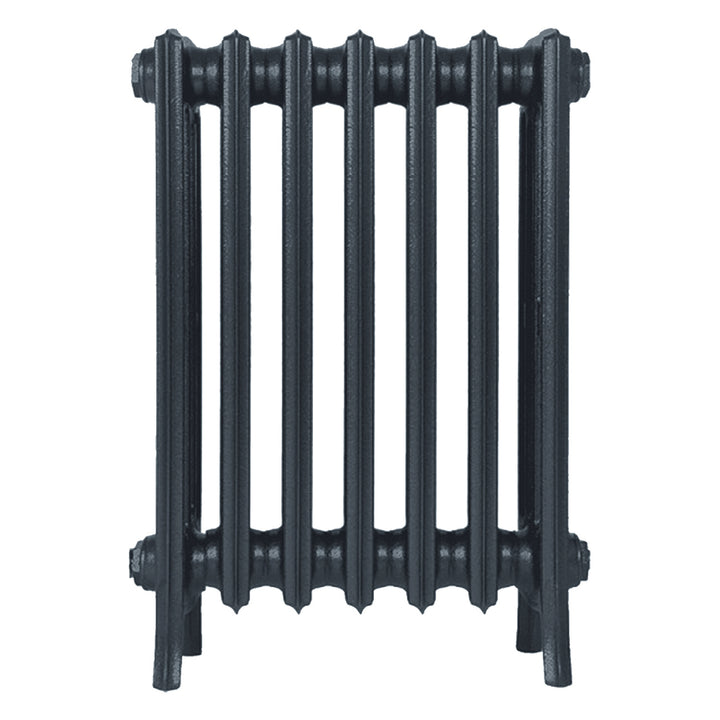 Grace - Pencil Grey Cast Iron Column Radiator H650mm x W454mm 4 Column - Floor Standing