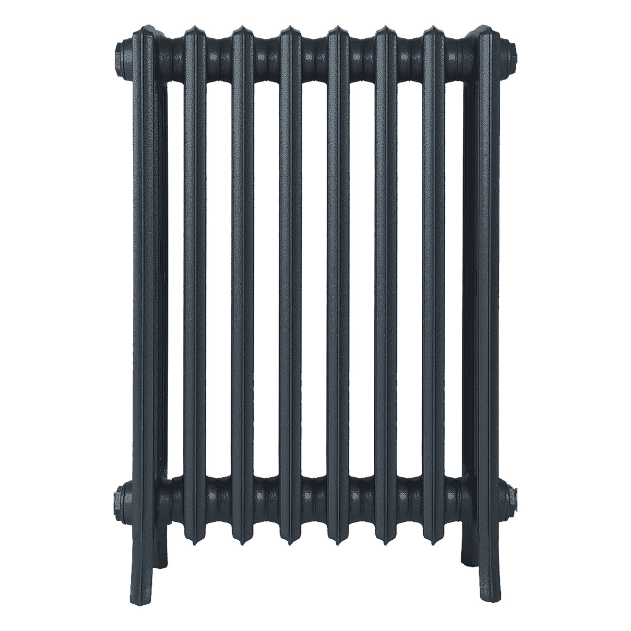 Grace - Pencil Grey Cast Iron Column Radiator H750mm x W514mm 4 Column - Floor Standing