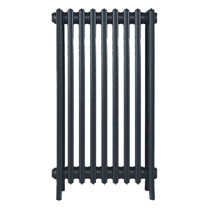 Grace - Pencil Grey Cast Iron Column Radiator H950mm x W575mm 4 Column - Floor Standing