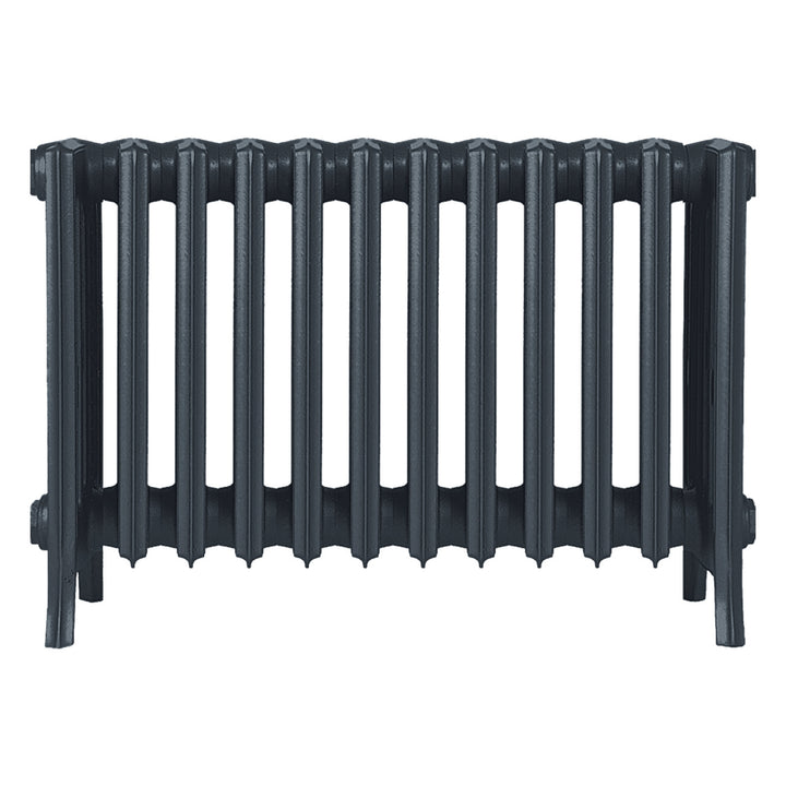 Grace - Pencil Grey Cast Iron Column Radiator H500mm x W756mm 6 Column - Floor Standing
