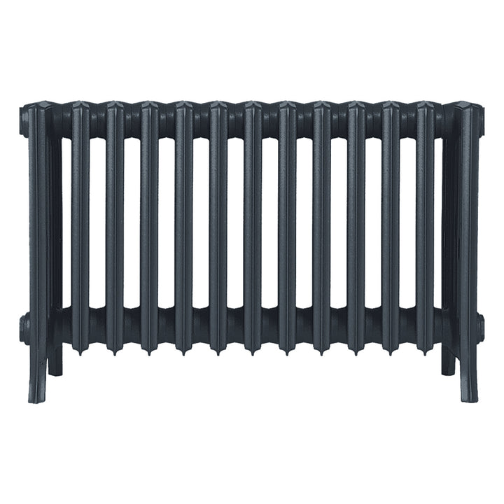 Grace - Pencil Grey Cast Iron Column Radiator H500mm x W817mm 6 Column - Floor Standing