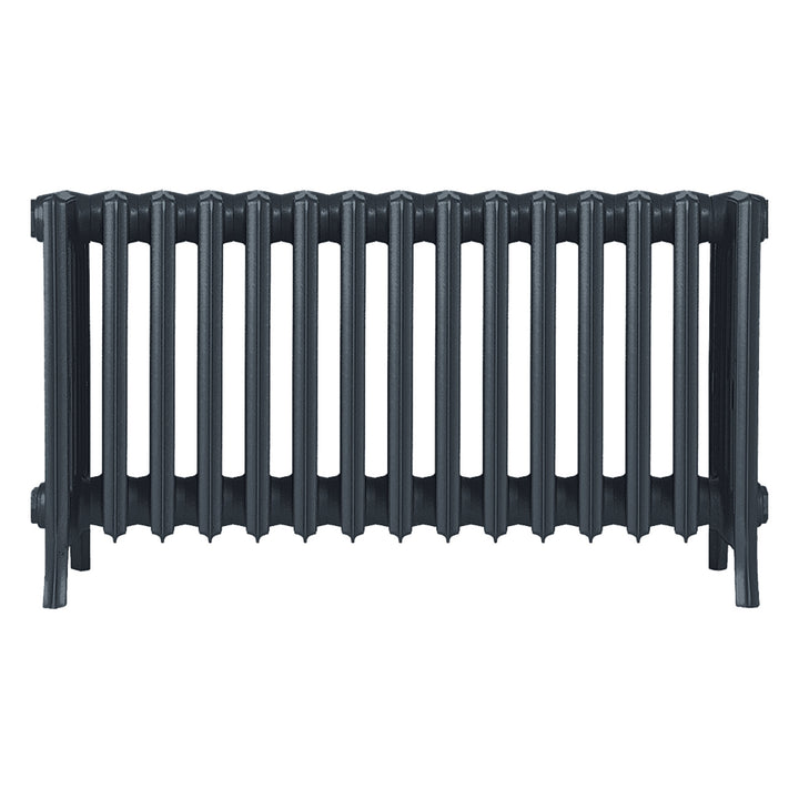 Grace - Pencil Grey Cast Iron Column Radiator H500mm x W938mm 6 Column - Floor Standing