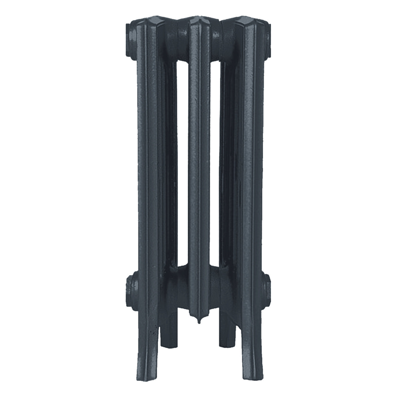 Grace - Pencil Grey Cast Iron Column Radiator H500mm x W212mm 6 Column - Floor Standing