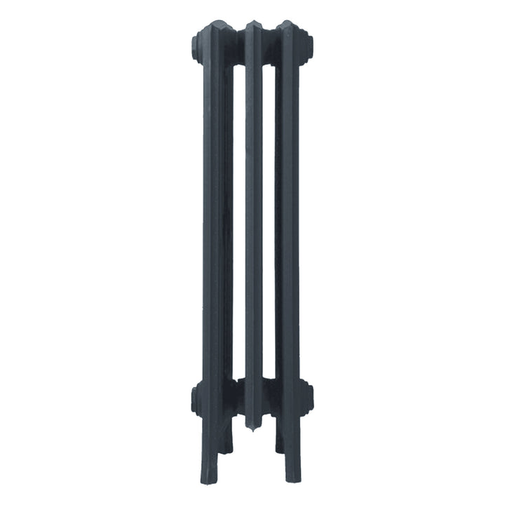 Grace - Pencil Grey Cast Iron Column Radiator H750mm x W212mm 6 Column - Floor Standing