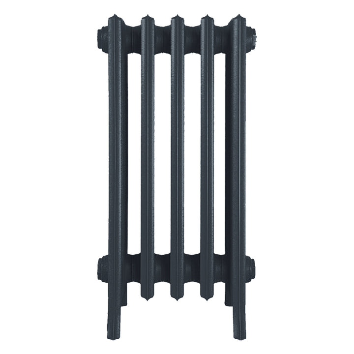 Grace - Pencil Grey Cast Iron Column Radiator H650mm x W333mm 6 Column - Floor Standing