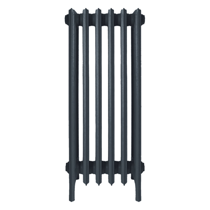 Grace - Pencil Grey Cast Iron Column Radiator H950mm x W393mm 6 Column - Floor Standing