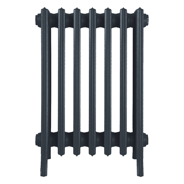 Grace - Pencil Grey Cast Iron Column Radiator H650mm x W454mm 6 Column - Floor Standing