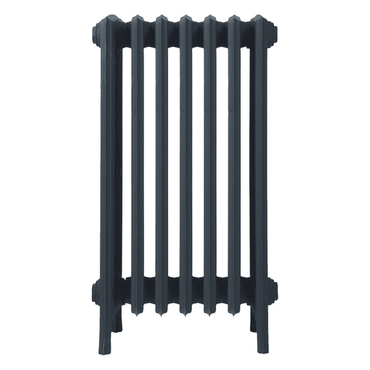 Grace - Pencil Grey Cast Iron Column Radiator H750mm x W454mm 6 Column - Floor Standing