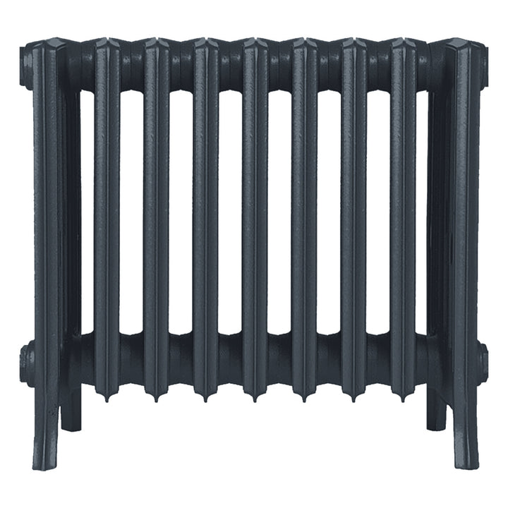 Grace - Pencil Grey Cast Iron Column Radiator H500mm x W575mm 6 Column - Floor Standing