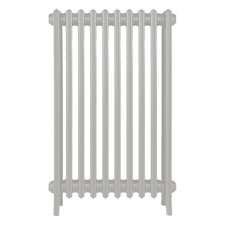 Grace - Pebble Grey Cast Iron Column Radiator H950mm x W635mm 4 Column - Floor Standing