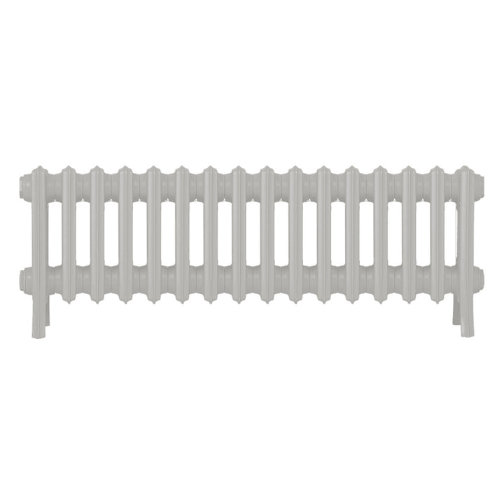 Grace - Pebble Grey Cast Iron Column Radiator H300mm x W998mm 4 Column - Wall Hung